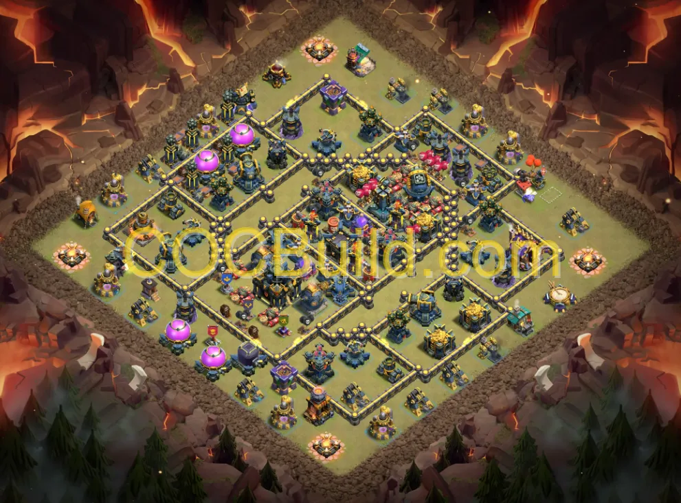 TH level 17 WAR / CWL Base