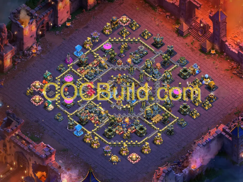 TH level 18 WAR / CWL Base