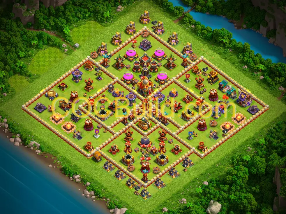 TH level 16 Farming Base
