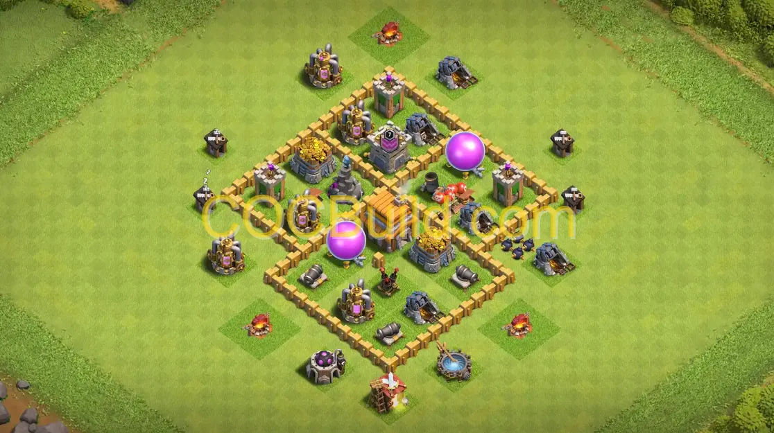 Town Hall Level 5 Farming Base