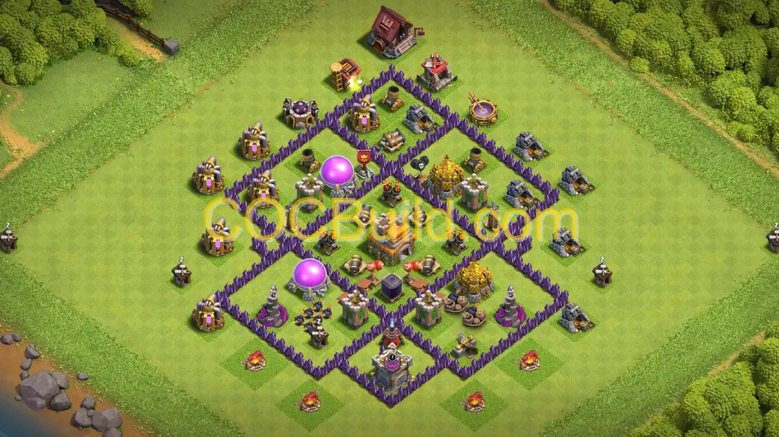 Town Hall Level 7 Farming Base