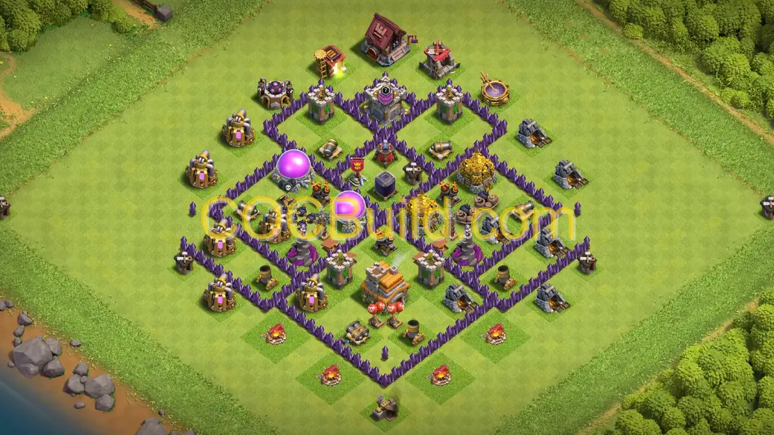 Town Hall Level 7 Farming Base