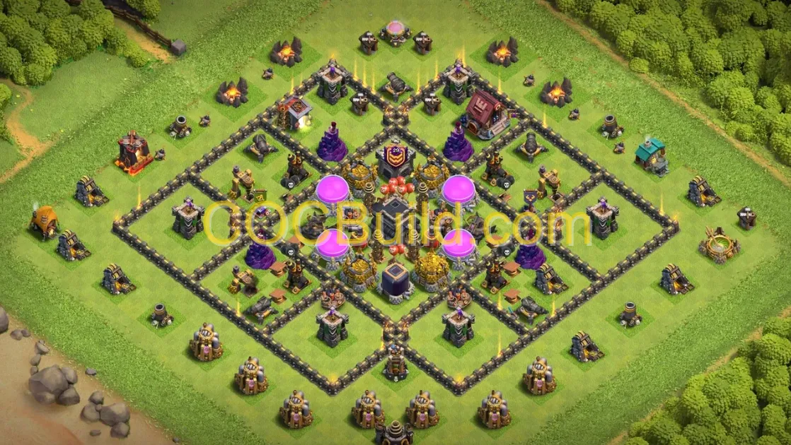 Town Hall Level 9 Farming Base