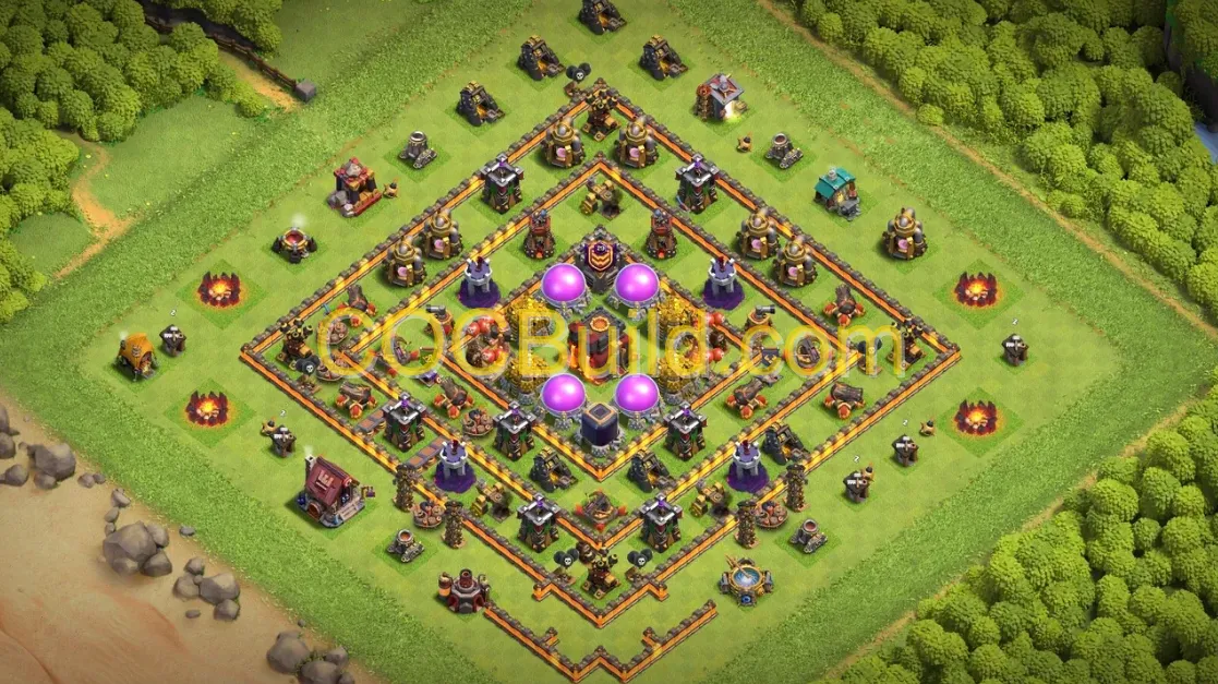 Town Hall Level 10 Farming Base