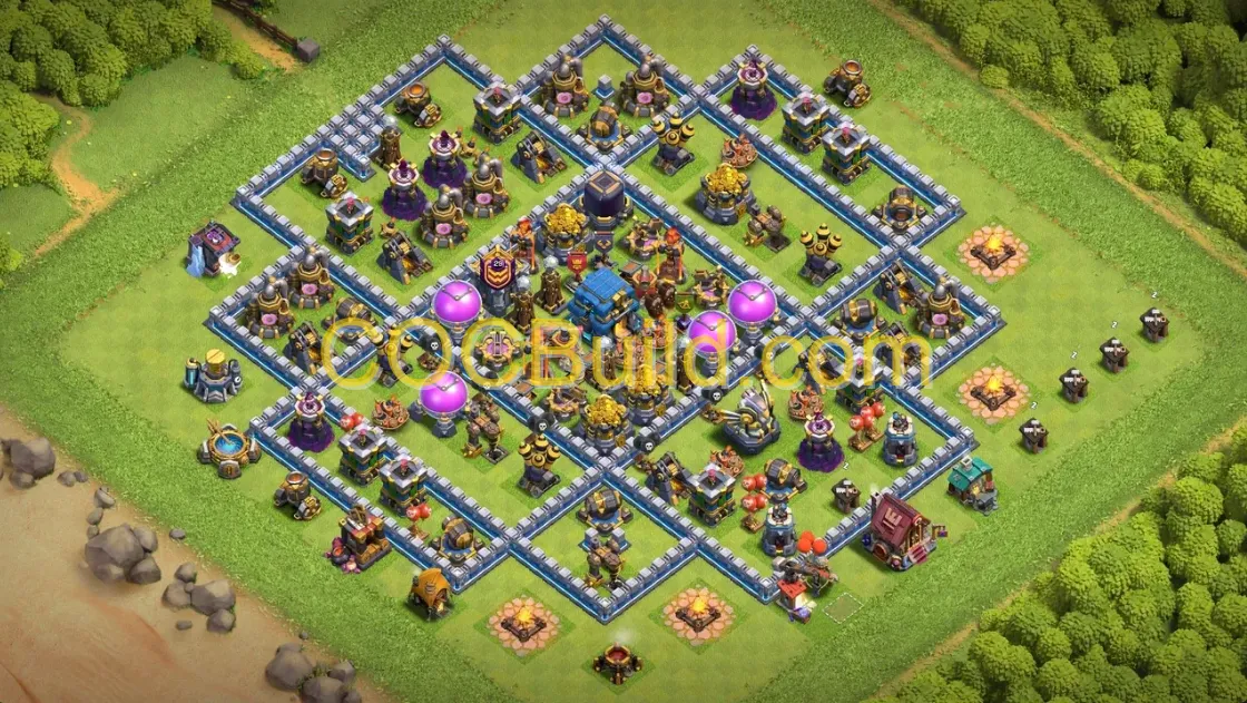 Town Hall Level 12 Farming Base
