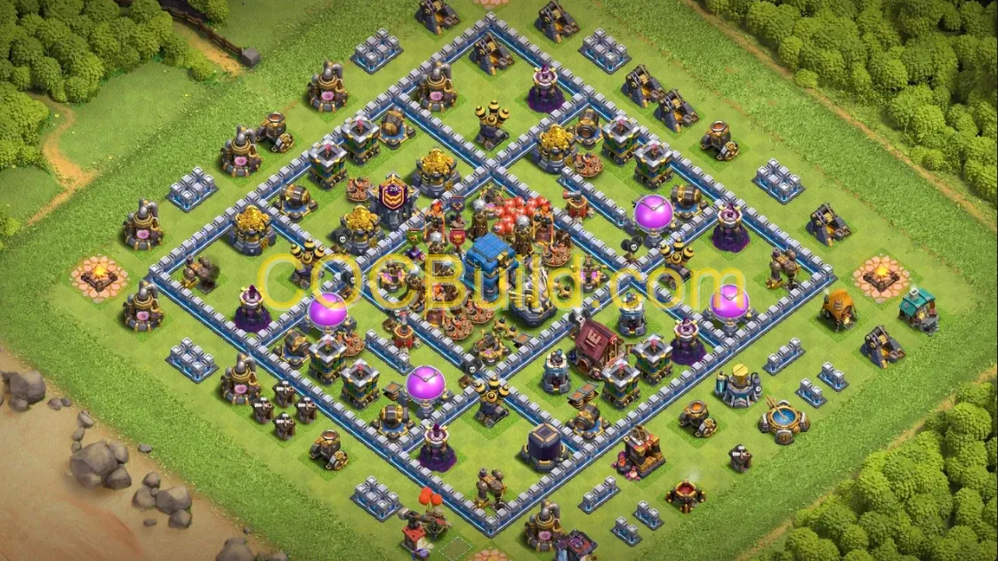 Town Hall Level 12 Farming Base