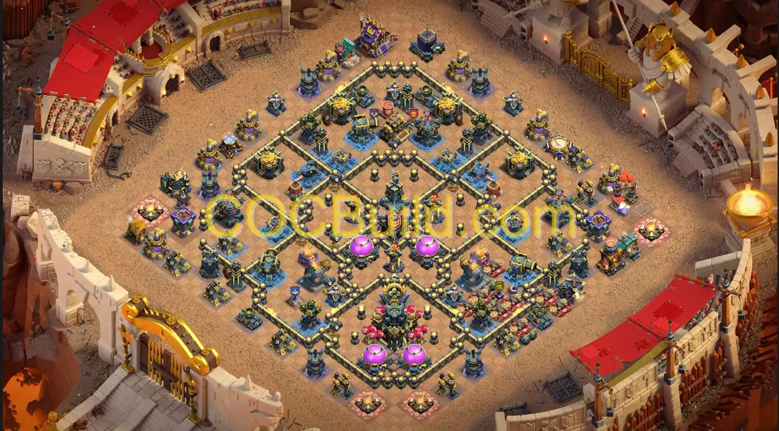 Town Hall Level 17 WAR / CWL Base