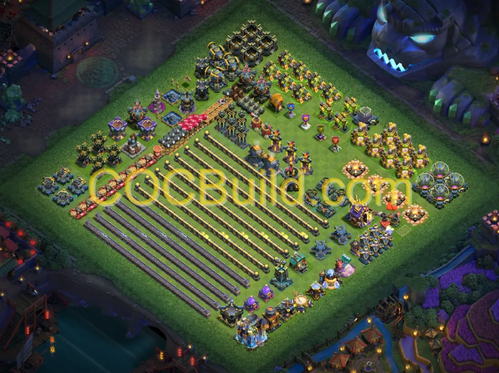 Town Hall Level 18 Art / Progress Base