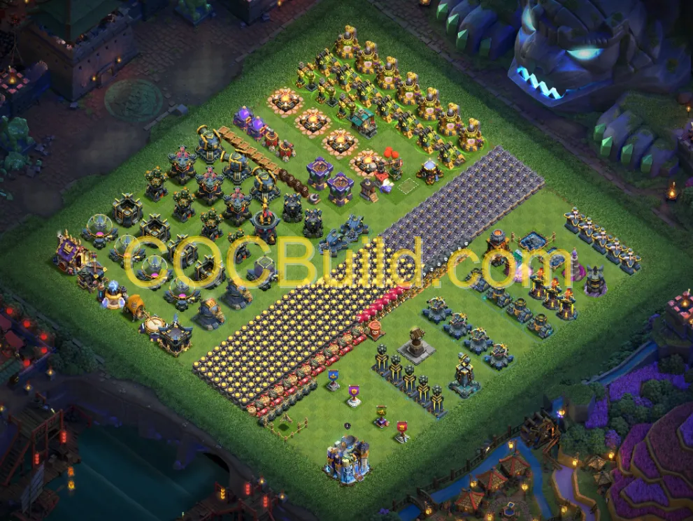 Town Hall Level 18 Art / Progress Base