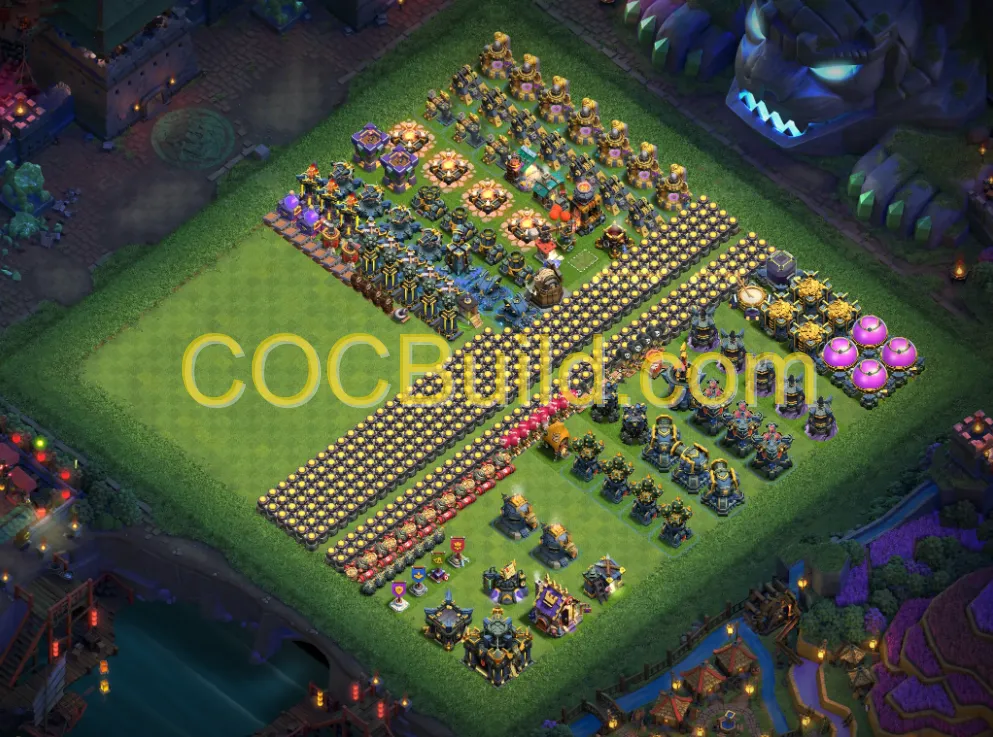 Town Hall Level 17 Art / Progress Base