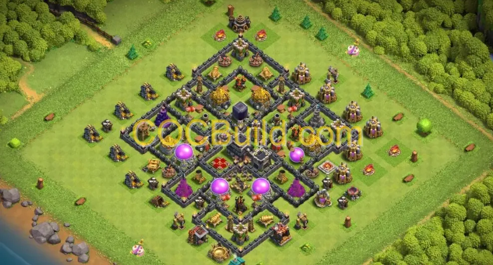 Town Hall Level 9 Farming Base