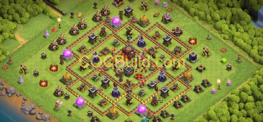 Town Hall Level 10 Farming Base