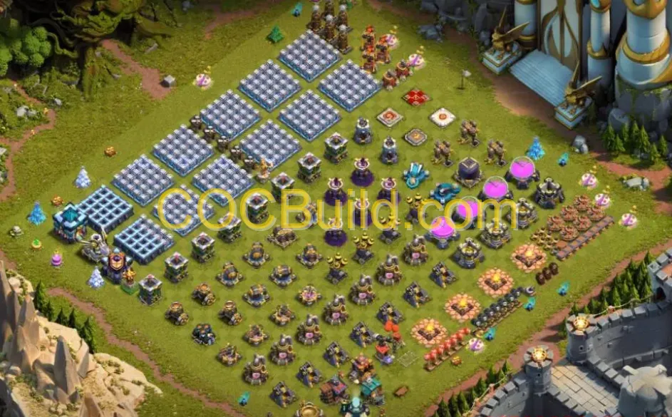 Town Hall Level 13 Art / Progress Base