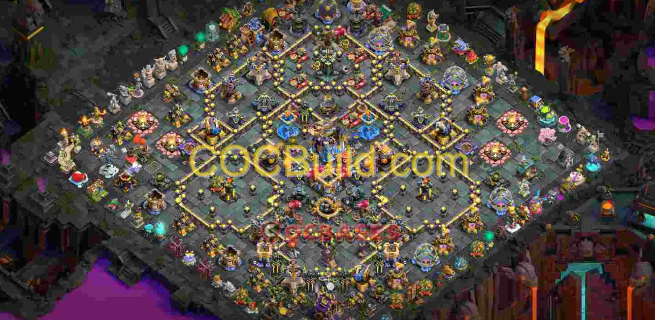 Town Hall Level 18 Hybrid Base