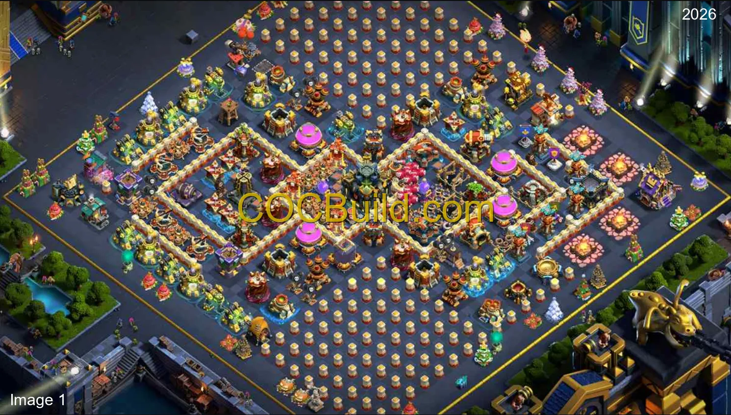 Town Hall Level 17 Art / Progress Base